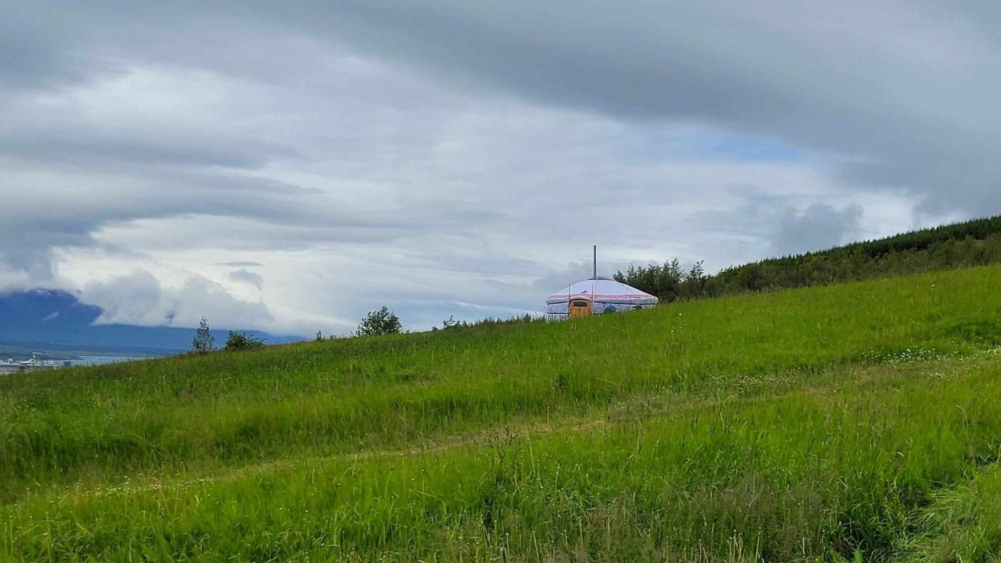 אקורירי Iceland Yurt מראה חיצוני תמונה