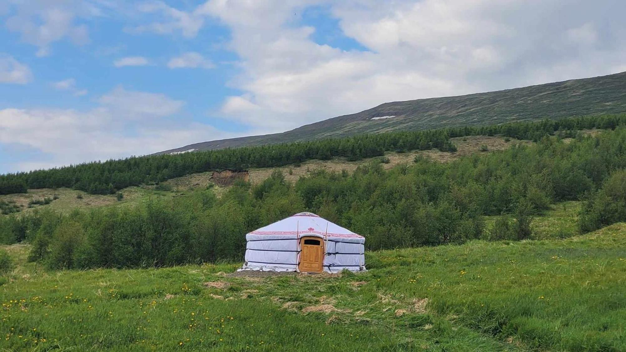אקורירי Iceland Yurt מראה חיצוני תמונה
