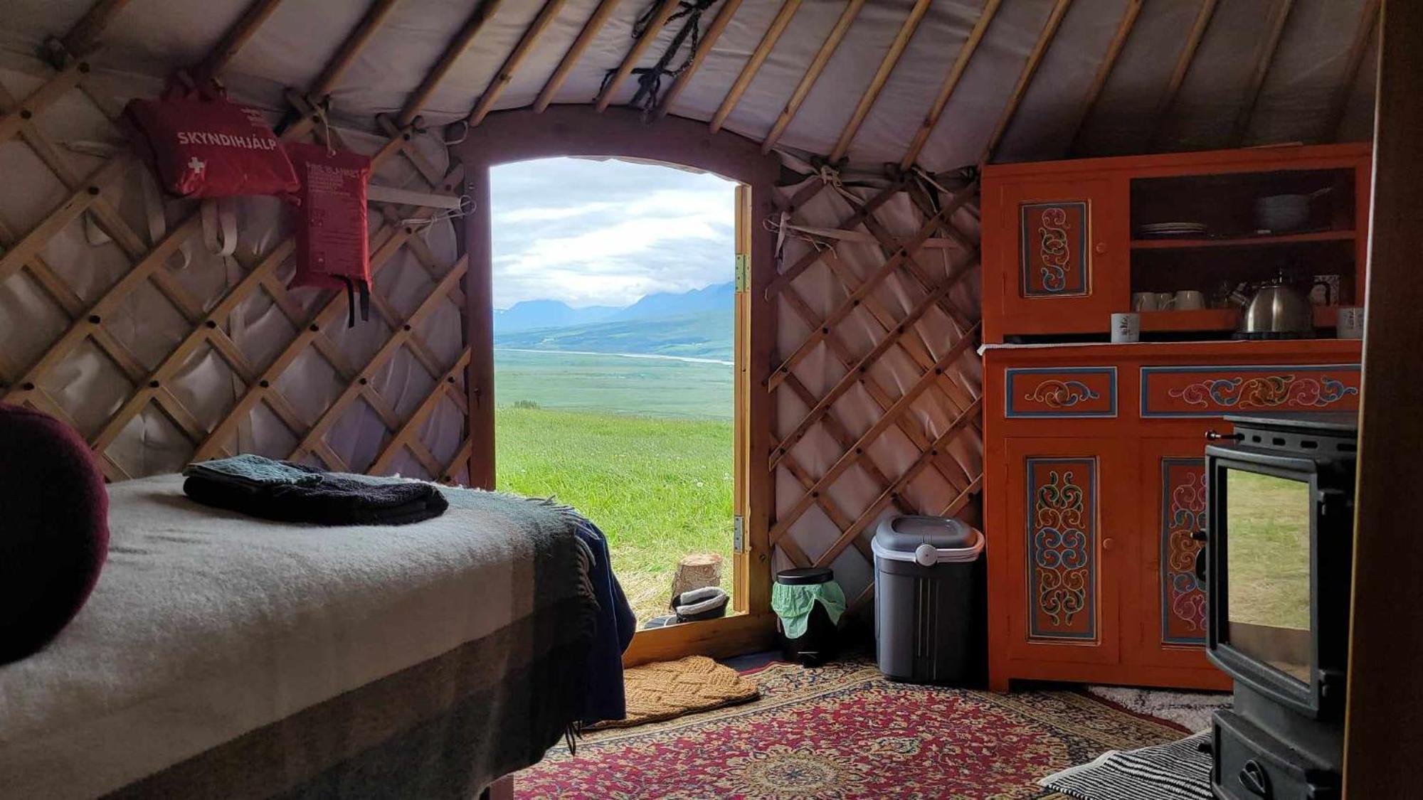 אקורירי Iceland Yurt מראה חיצוני תמונה